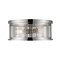 Z-Lite Camellia 3 Light Flush Mount, Polished Nickel & Polished Nickel 334F3PN - alternate 1